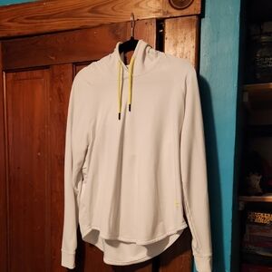 LG White Garment with Yellow Accents